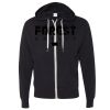 Heathered French Terry Full-Zip Hooded Sweatshirt Thumbnail